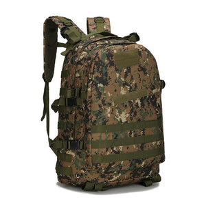 Outdoor Tactical Backpack 45L Large Capacity Molle Army Military Assault Bags Camouflage Trekking Hunting Camping Hiking Bag