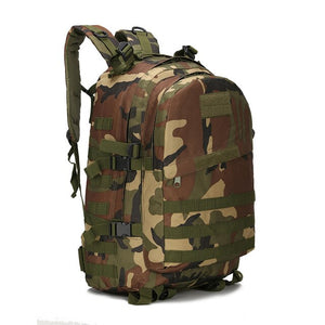 Outdoor Tactical Backpack 45L Large Capacity Molle Army Military Assault Bags Camouflage Trekking Hunting Camping Hiking Bag