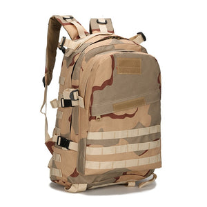 Outdoor Tactical Backpack 45L Large Capacity Molle Army Military Assault Bags Camouflage Trekking Hunting Camping Hiking Bag