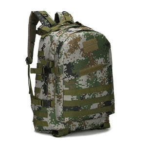 Outdoor Tactical Backpack 45L Large Capacity Molle Army Military Assault Bags Camouflage Trekking Hunting Camping Hiking Bag