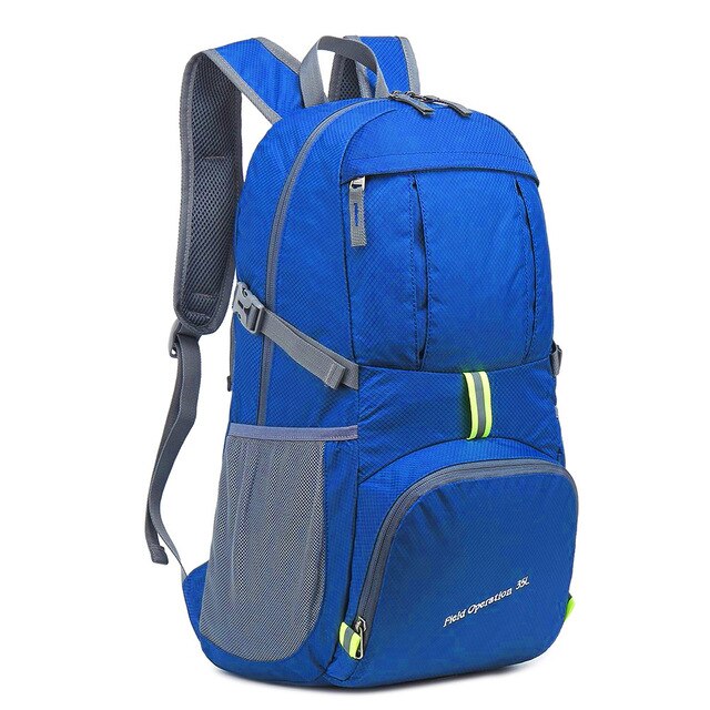 35L Outdoor Foldable Waterproof Backpack Lightweight Portable Daypack Rucksack Large  Hunting Camping Traveling Hiking Backpacks