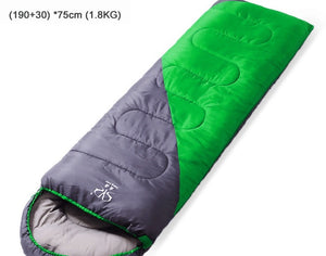 Camping warm sleeping bag outdoor adult camping sleeping bag wholesale custom winter cotton travel sleeping bag