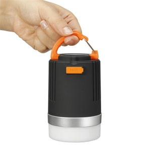 4W 4modes Portable Camping Lantern Multifunction USB Rechargeable LED Light 10400mAh Power Bank Waterproof Torch Emergency Lamp