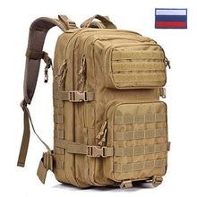 Load image into Gallery viewer, Tactical Backpack 1000D Military Men Women Army Bag Outdoor Waterproof 43L Bagpack Waterproof Travel Hiking Mochila Molle Bags
