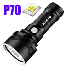 Load image into Gallery viewer, SHEN Ultra Powerful LED Flashlight L2 XHP50 Tactical Torch USB Rechargeable Linterna Waterproof Lamp Ultra Bright Lantern
