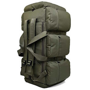 Hot 90L Large Capacity Men's Military Tactical Backpack Waterproof Oxford Hiking Camping Backpacks Wear-resisting Travel Bag