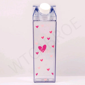 My 500ml Outdoor Sport Kitchen Transparent Milk Water Bottle Drinkware Creative Climbing Tour Hiking Adults Sport Water Bottles