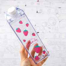 Load image into Gallery viewer, My 500ml Outdoor Sport Kitchen Transparent Milk Water Bottle Drinkware Creative Climbing Tour Hiking Adults Sport Water Bottles
