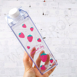 My 500ml Outdoor Sport Kitchen Transparent Milk Water Bottle Drinkware Creative Climbing Tour Hiking Adults Sport Water Bottles