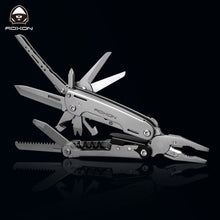 Load image into Gallery viewer, New Multitools Folding Plier EDC Scissors Camping Multi Tools Pliers Screwdriver Bits Multifunctional EDC Tool Knife Survival
