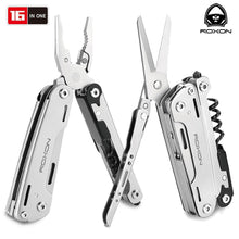 Load image into Gallery viewer, New Multitools Folding Plier EDC Scissors Camping Multi Tools Pliers Screwdriver Bits Multifunctional EDC Tool Knife Survival
