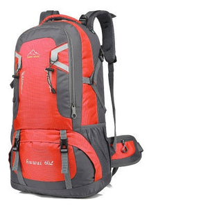 60L waterproof unisex men backpack travel pack sports bag pack Outdoor Climbing Mountaineering Hiking Camping backpack for male