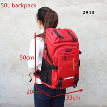 Load image into Gallery viewer, 80L waterproof  unisex men backpack travel pack sports bag pack Outdoor Mountaineering Hiking Climbing Camping backpack for male
