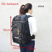 Load image into Gallery viewer, 80L waterproof  unisex men backpack travel pack sports bag pack Outdoor Mountaineering Hiking Climbing Camping backpack for male
