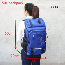 Load image into Gallery viewer, 80L waterproof  unisex men backpack travel pack sports bag pack Outdoor Mountaineering Hiking Climbing Camping backpack for male
