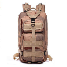 Load image into Gallery viewer, 25L 3P Tactical Backpack Military Army Outdoor Bag Rucksack Men Camping Tactical Backpack Hiking Sports Molle Pack Climbing Bags
