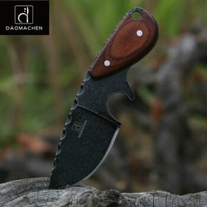 DAOMACHEN tactical hunting knife outdoors camping survive knives multi diving tool & Stone wash blade Free fast shipping