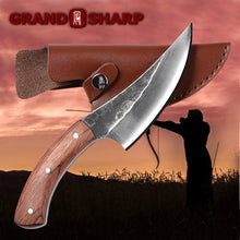 Load image into Gallery viewer, Hunting Knife High carbon Steel Handmade Boning slicing kitchen knives BBQ Camping Tactical Survival EDC Rescue Outdoor Tools
