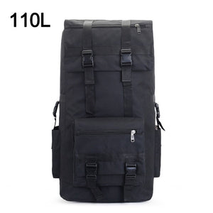 110L 130L Men Hiking Bag Camping Backpack Large Army Outdoor Climbing Trekking Travel Rucksack Tactical Bags Luggage XA860WA