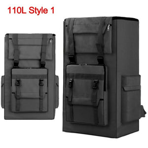 110L 130L Men Hiking Bag Camping Backpack Large Army Outdoor Climbing Trekking Travel Rucksack Tactical Bags Luggage XA860WA