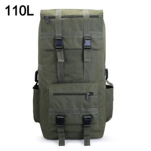 110L 130L Men Hiking Bag Camping Backpack Large Army Outdoor Climbing Trekking Travel Rucksack Tactical Bags Luggage XA860WA