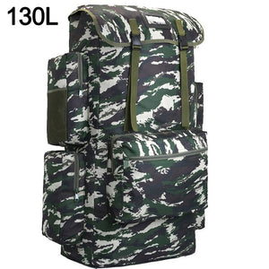 110L 130L Men Hiking Bag Camping Backpack Large Army Outdoor Climbing Trekking Travel Rucksack Tactical Bags Luggage XA860WA