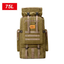 Load image into Gallery viewer, 100L Large Capacity Outdoor Tactical Backpack Mountaineering  Camping Hiking Military Molle Water-repellent Tactical Bag
