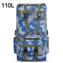 Load image into Gallery viewer, 110L 130L Men Hiking Bag Camping Backpack Large Army Outdoor Climbing Trekking Travel Rucksack Tactical Bags Luggage XA860WA
