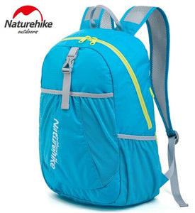 Naturehike Factory Store Folding Backpack Outdoor Ultra Light Backpack Men Women portable Waterproof Hiking Backpack 22L