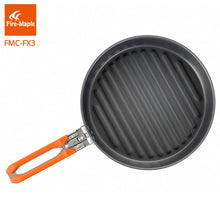 Load image into Gallery viewer, Fire Maple Outdoor Camping Hiking Picnic Portable Hard Aluminum Alloy 0.9L Frying Pan Folding Handle High Quality Tableware
