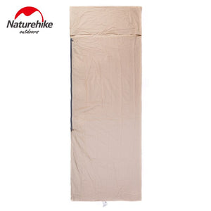 Naturehike Envelope Sleeping Bag Liner Cotton Ultralight Portable Camping Sheet Hiking Outdoor Travel Portable Hotel Dirty