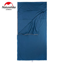 Load image into Gallery viewer, Naturehike Envelope Sleeping Bag Liner Cotton Ultralight Portable Camping Sheet Hiking Outdoor Travel Portable Hotel Dirty
