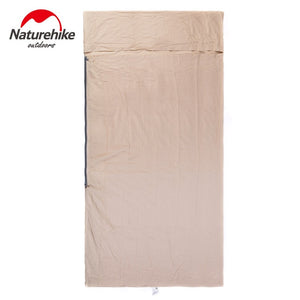 Naturehike Envelope Sleeping Bag Liner Cotton Ultralight Portable Camping Sheet Hiking Outdoor Travel Portable Hotel Dirty