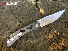 Load image into Gallery viewer, SanRenMu 9165 Pocket Folding Knife Fold 12C27 Steel Rescue Survival Tool Outdoor Camping EDC Mini Tactical  Huinting knife CS GO
