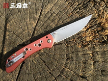 Load image into Gallery viewer, SanRenMu 9165 Pocket Folding Knife Fold 12C27 Steel Rescue Survival Tool Outdoor Camping EDC Mini Tactical  Huinting knife CS GO
