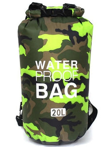 PVC Waterproof Dry Bag 5L 10L 20L 30L Camo Outdoor Diving Foldable Man Women Beach Swimming Bag Rafting River Ocean backpack