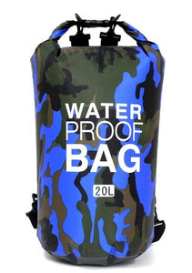 PVC Waterproof Dry Bag 5L 10L 20L 30L Camo Outdoor Diving Foldable Man Women Beach Swimming Bag Rafting River Ocean backpack