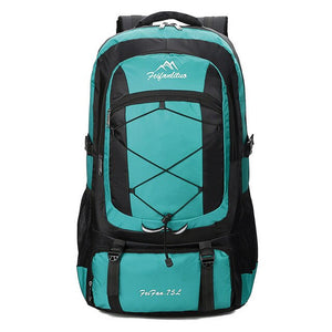 75L Waterproof unisex men backpack travel pack sports bag pack Outdoor Camping Mountaineering Hiking Climbing backpack for male